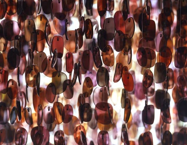 Optical chandelier | Détails des graduations de couleurs | 2009 | Stuart Haygarth©