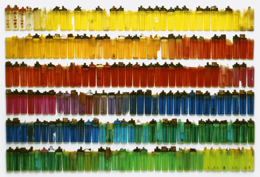 STRAND 2012 | Classification d'objets échoués sur les plages anglaises selon la forme et la couleur | Stuart Haygarth©